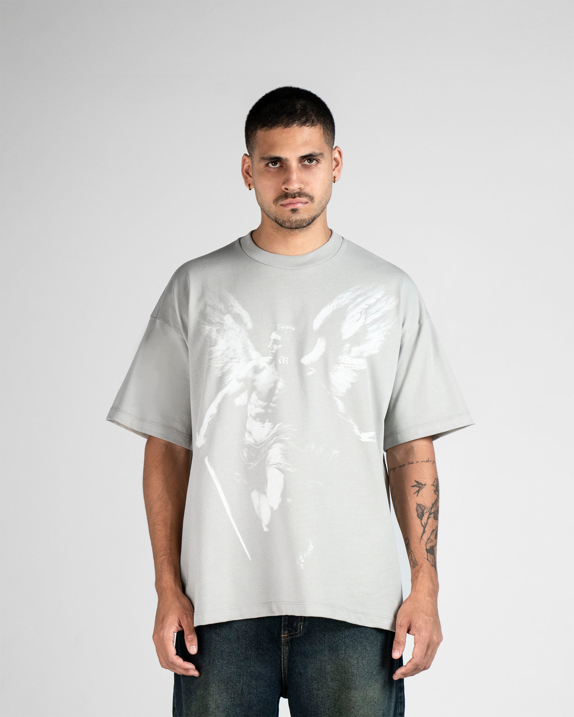 Tshirt Oversize Hustler Gray