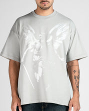 Tshirt Oversize Hustler Gray