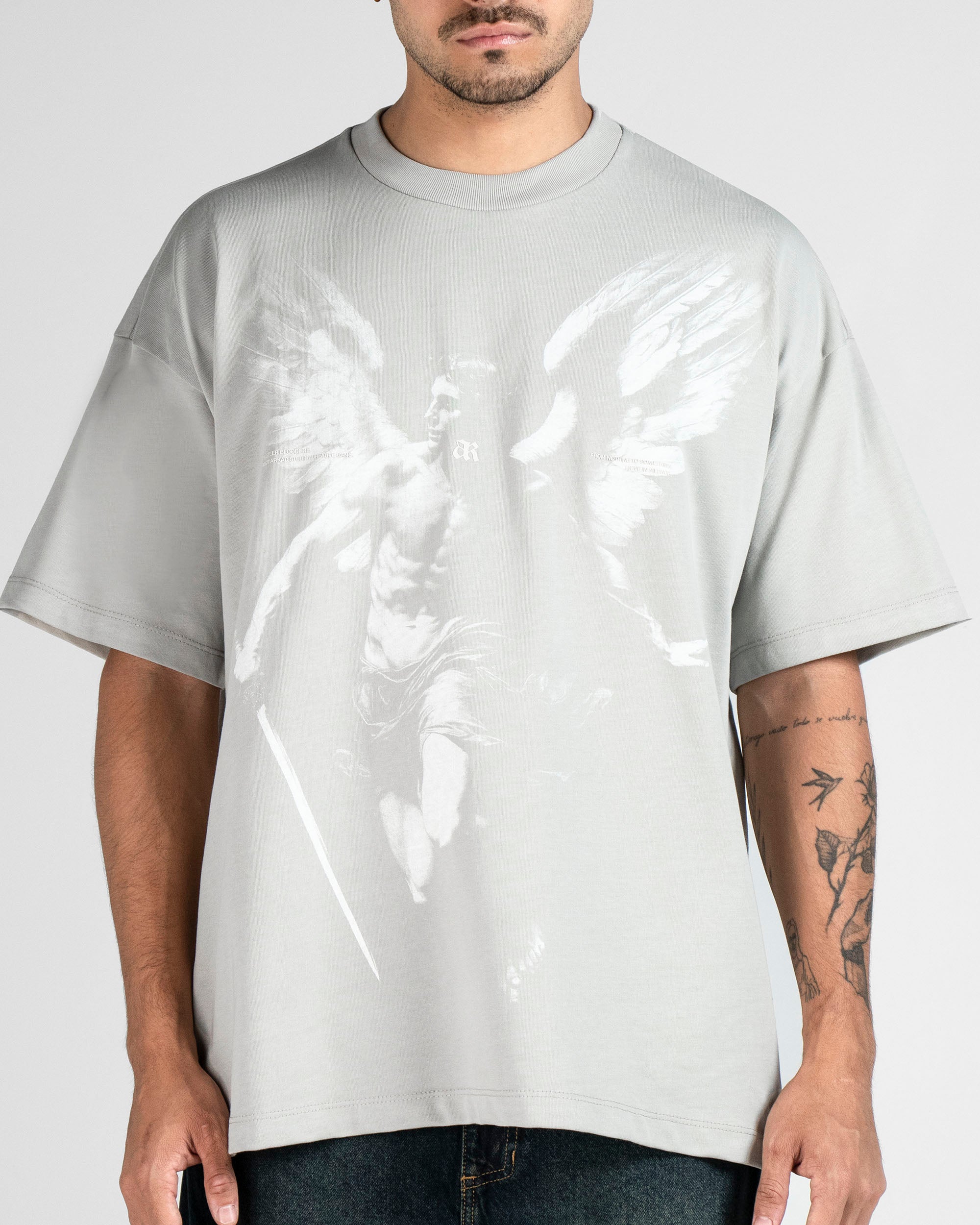 Tshirt Oversize Hustler Gray