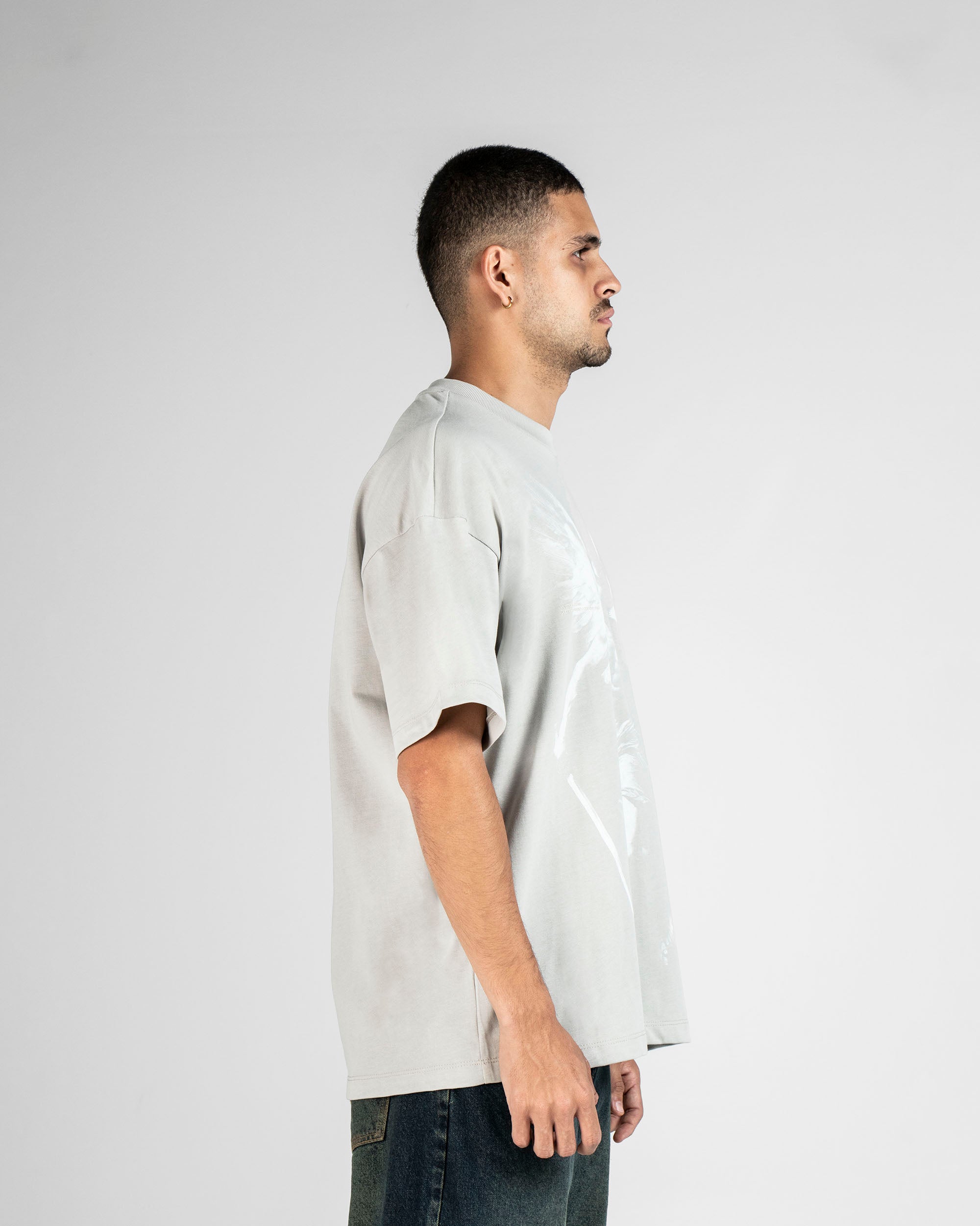 Tshirt Oversize Hustler Gray