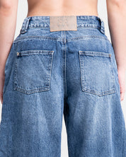 Jean Azul Clásico Laser Mujer