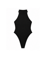 Backless Black Bodysuit