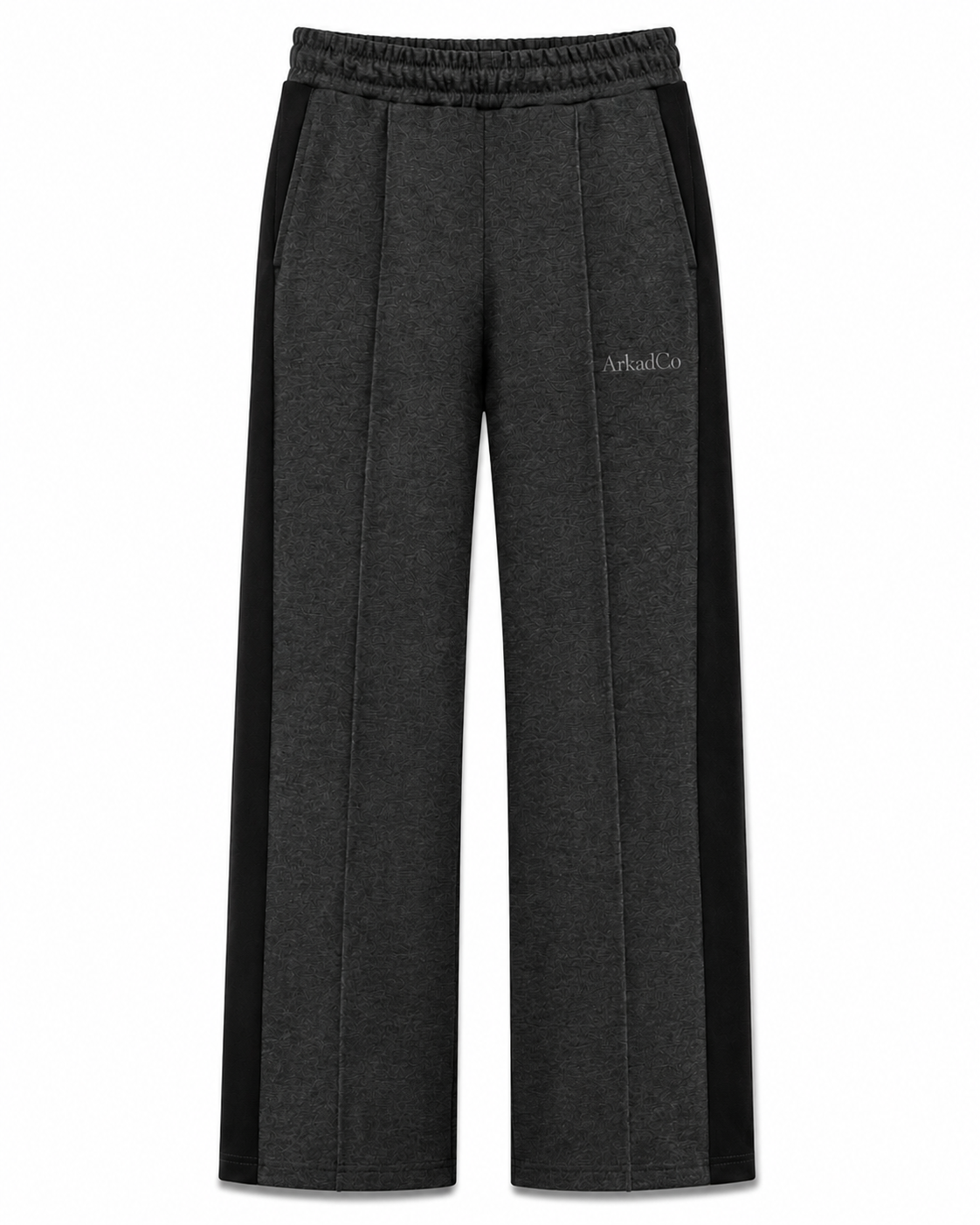 Sweantpant Gris Con Negro
