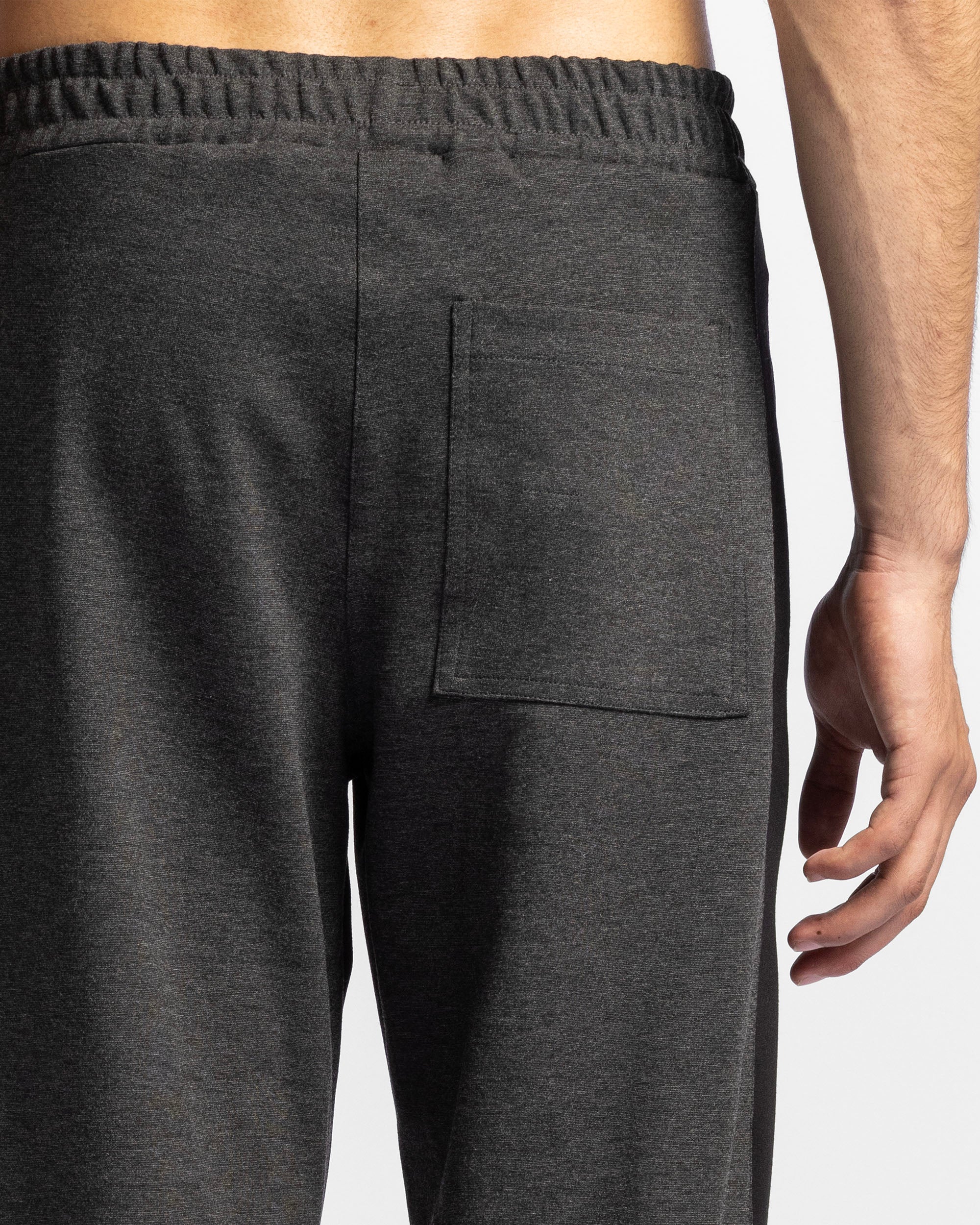 Sweantpant Gris Con Negro
