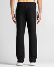 Pintuck Pant Negro Con Blanco