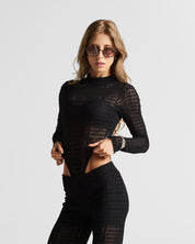 Black Lace Bodysuit