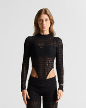 Black Lace Bodysuit