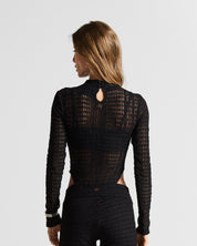 Black Lace Bodysuit