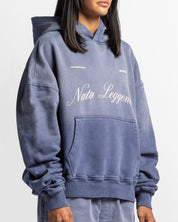 Washed Blue Hoodie - Unisex