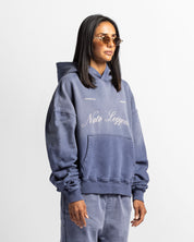 Washed Blue Hoodie - Unisex