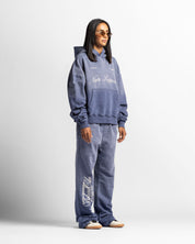 Washed Blue Hoodie - Unisex