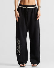 Knit Pant Hustler Negra - Unisex