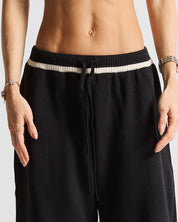 Knit Pant Hustler Negra - Unisex