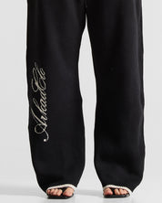 Knit Pant Hustler Negra - Unisex