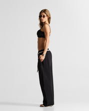 Knit Pant Hustler Negra - Unisex