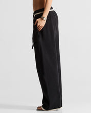 Knit Pant Hustler Negra - Unisex