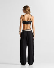 Knit Pant Hustler Negra - Unisex