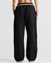 Knit Pant Hustler Negra - Unisex
