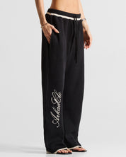 Knit Pant Hustler Negra - Unisex