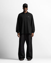 Zip Polo Negro