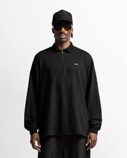 Zip Polo Negro
