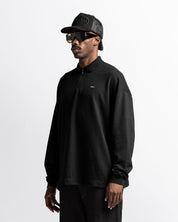 Zip Polo Negro