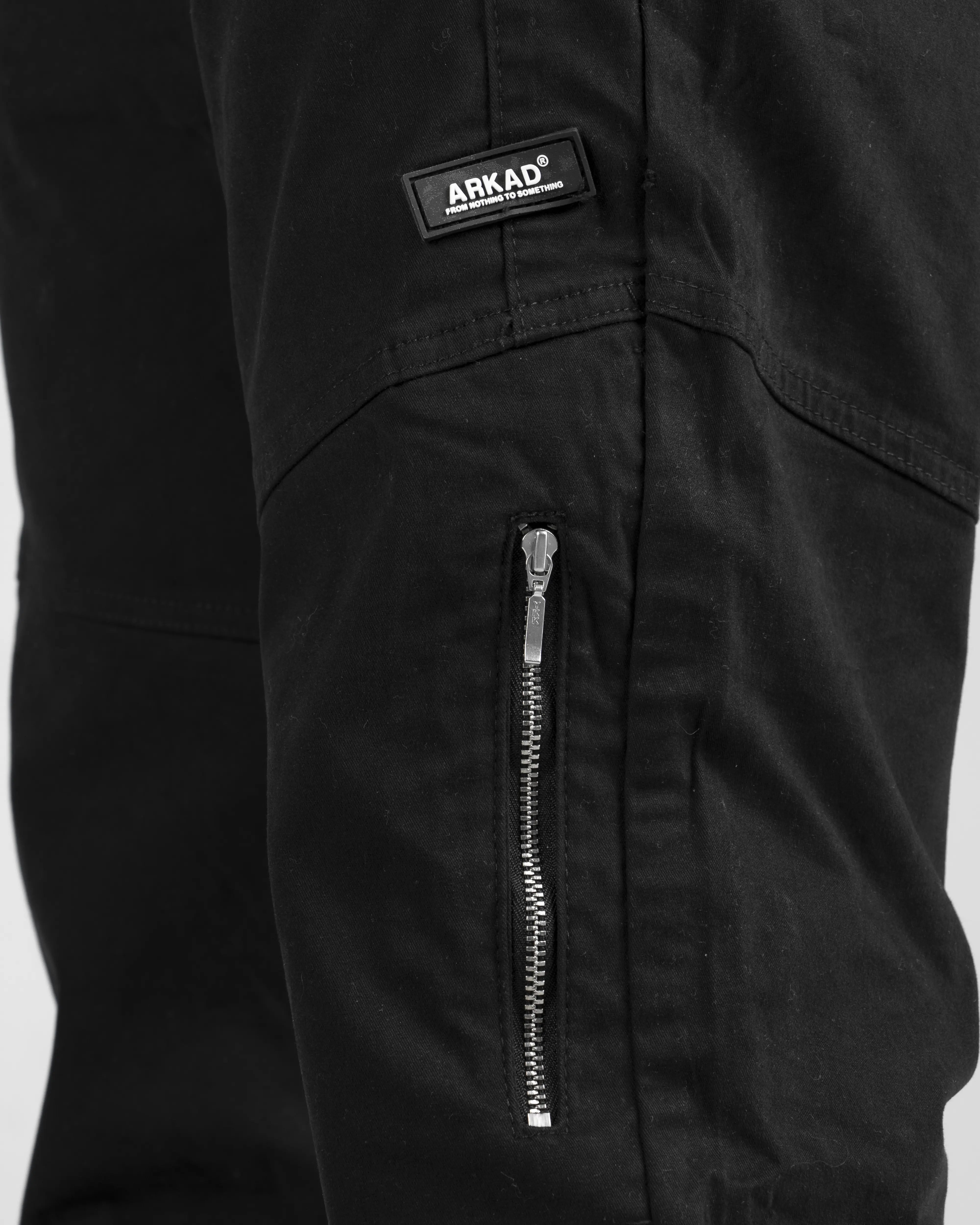 Pantalón Jogger Cierres - Negro