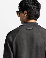 Sweater Gris Con Negro