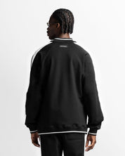 Sweater Negro Con Blanco