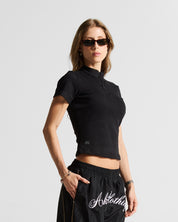 Zip Slim Tshirt Mujer
