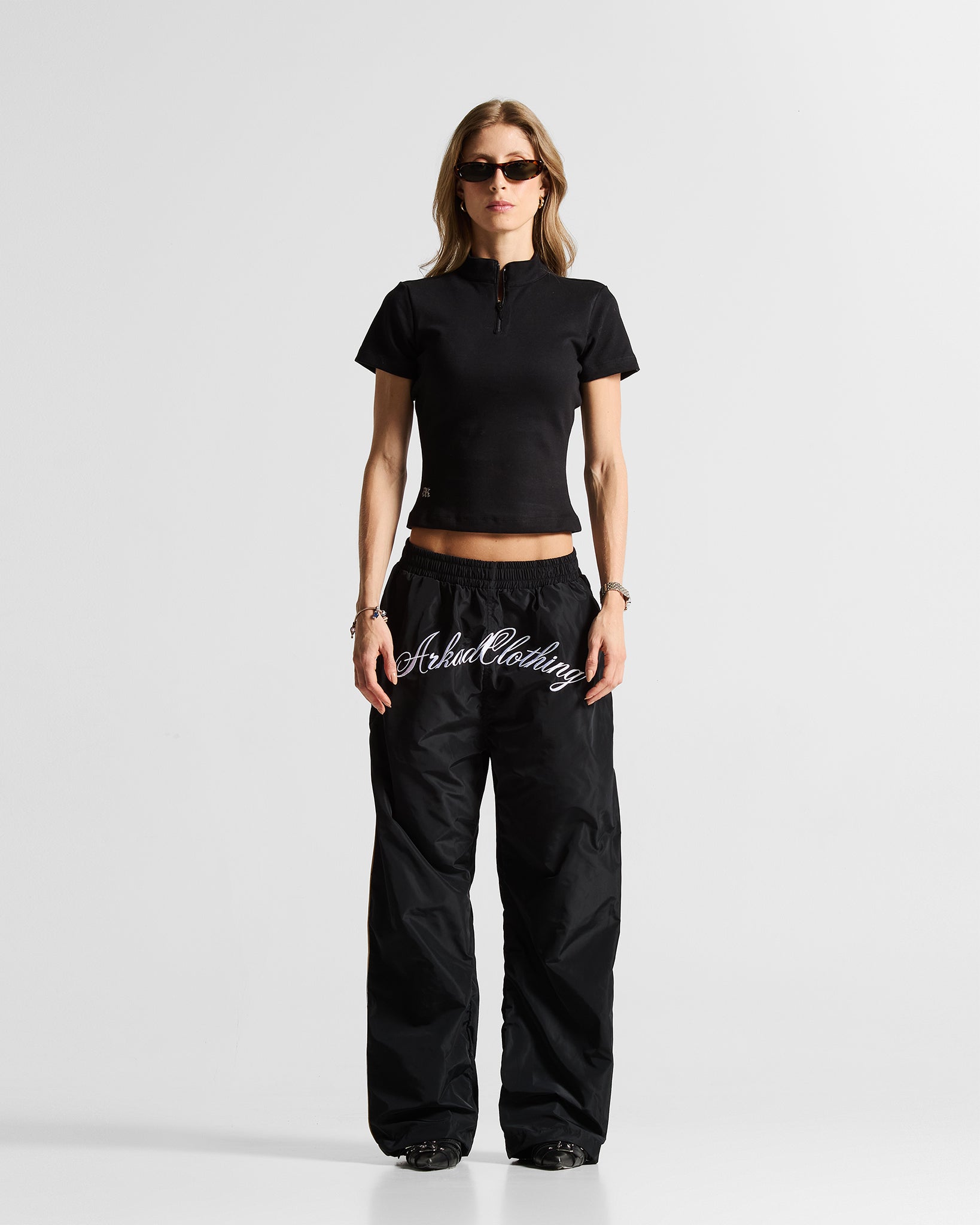 Zip Slim Tshirt Mujer