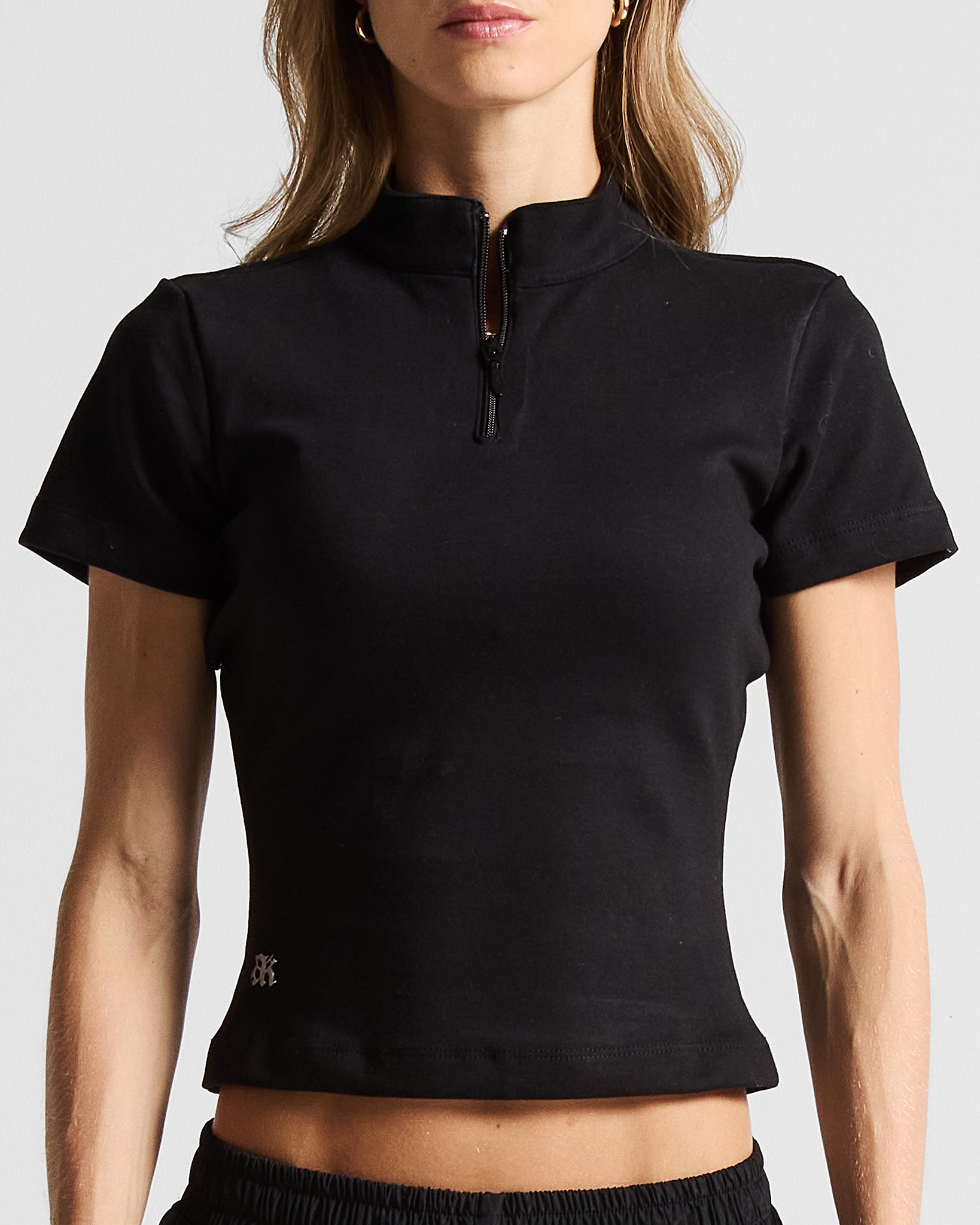 Zip Slim Tshirt Mujer