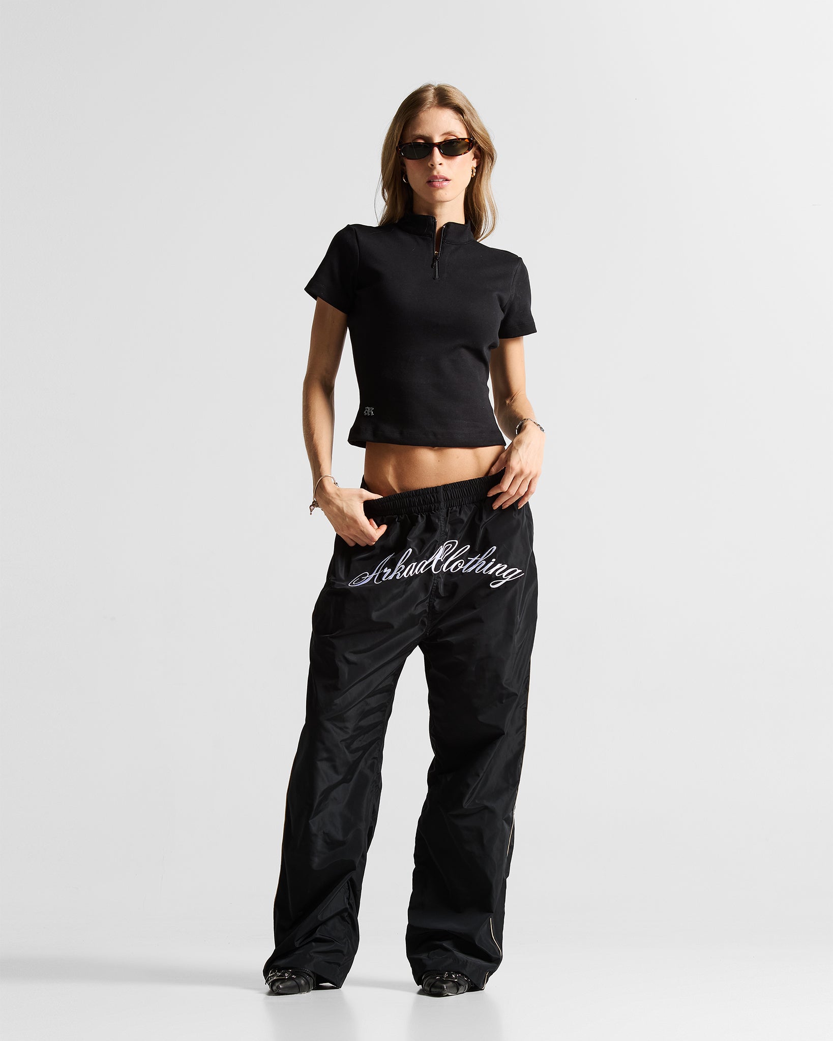 Zip Slim Tshirt Mujer