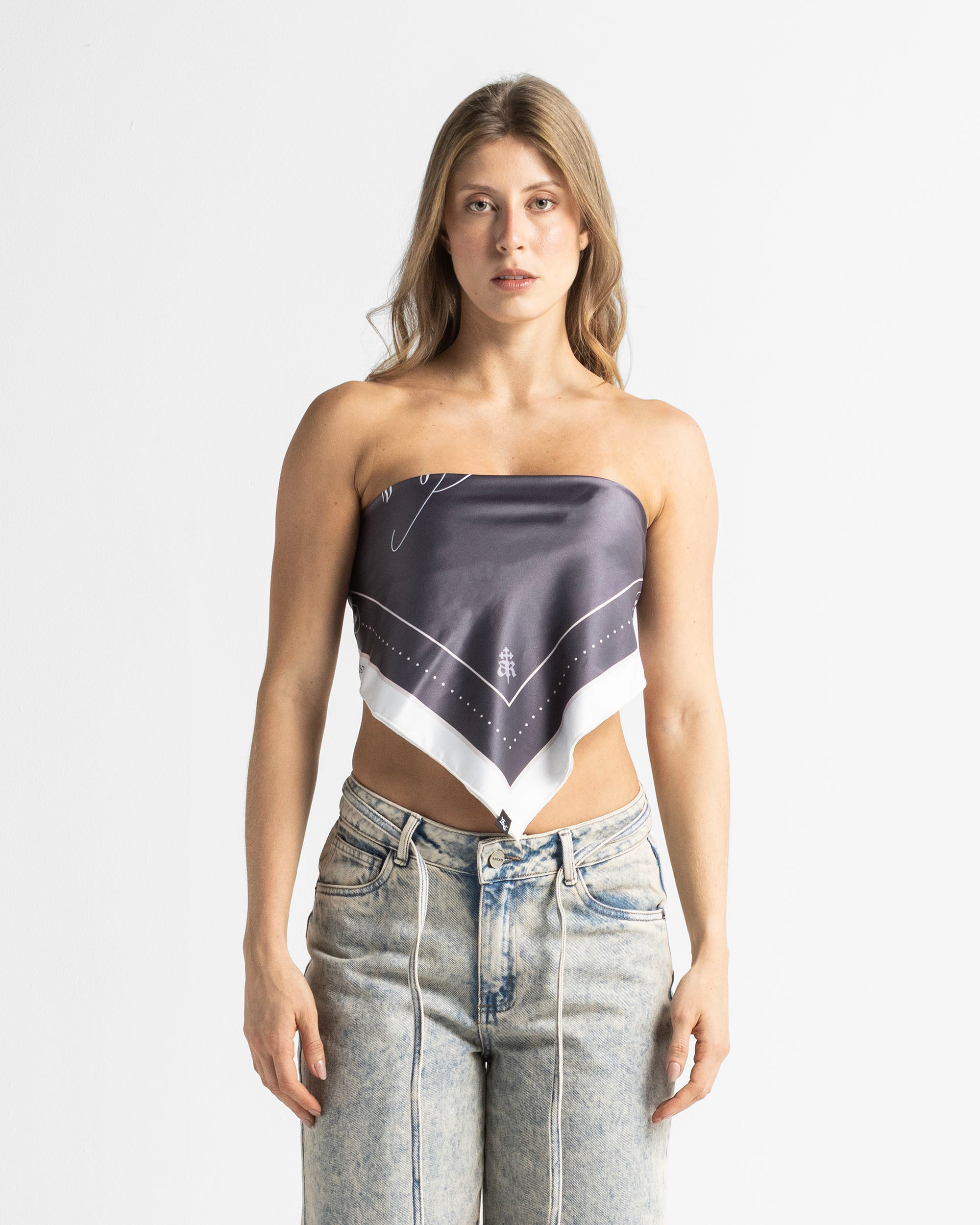 Bandana FF Gris