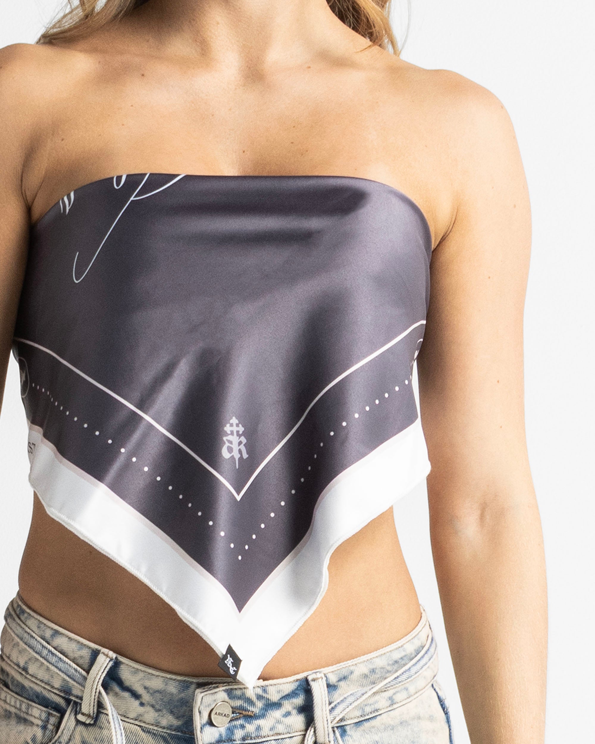 Bandana FF Gris