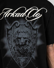 Tshirt Oversize Negra León