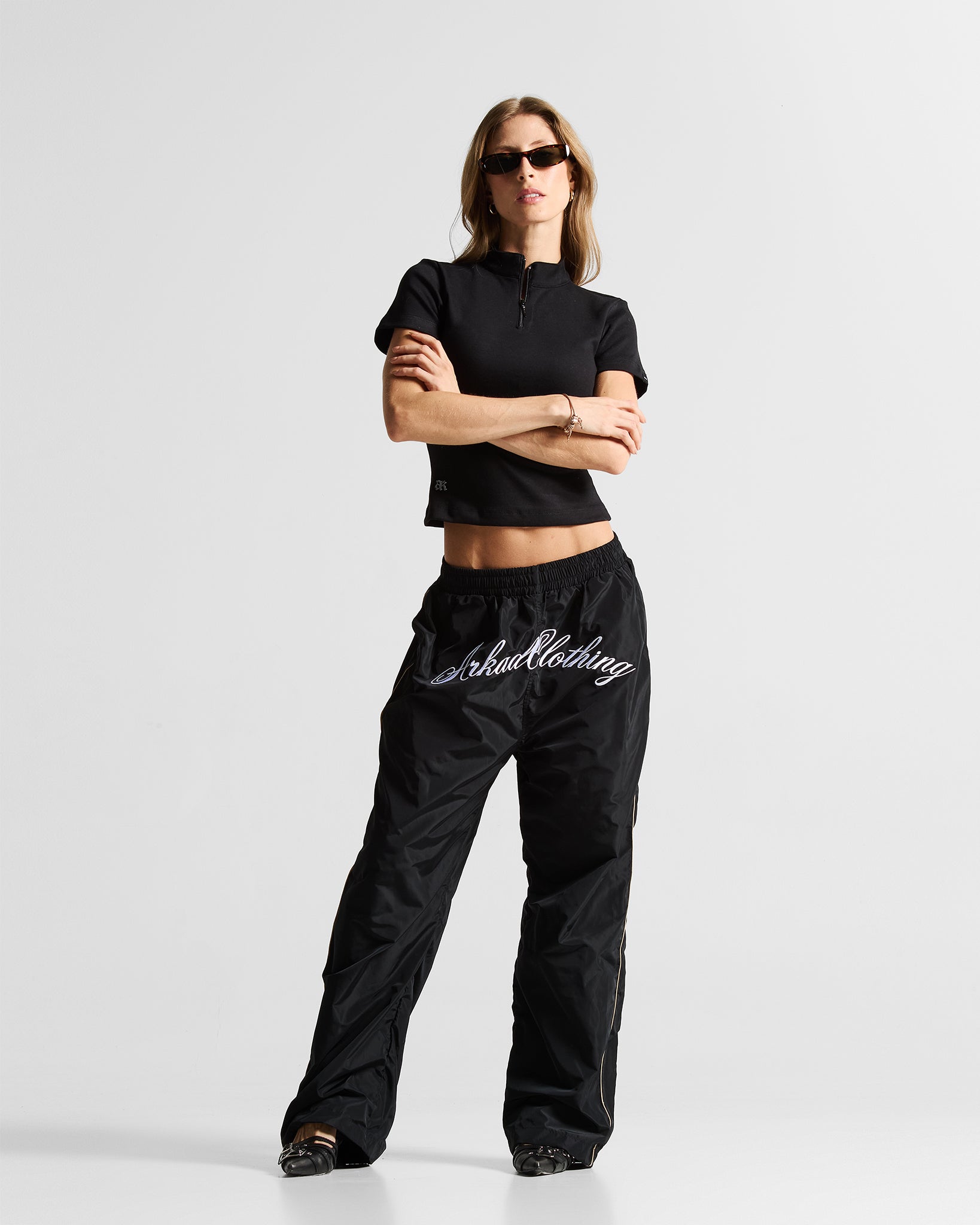 Zip Slim Tshirt Mujer