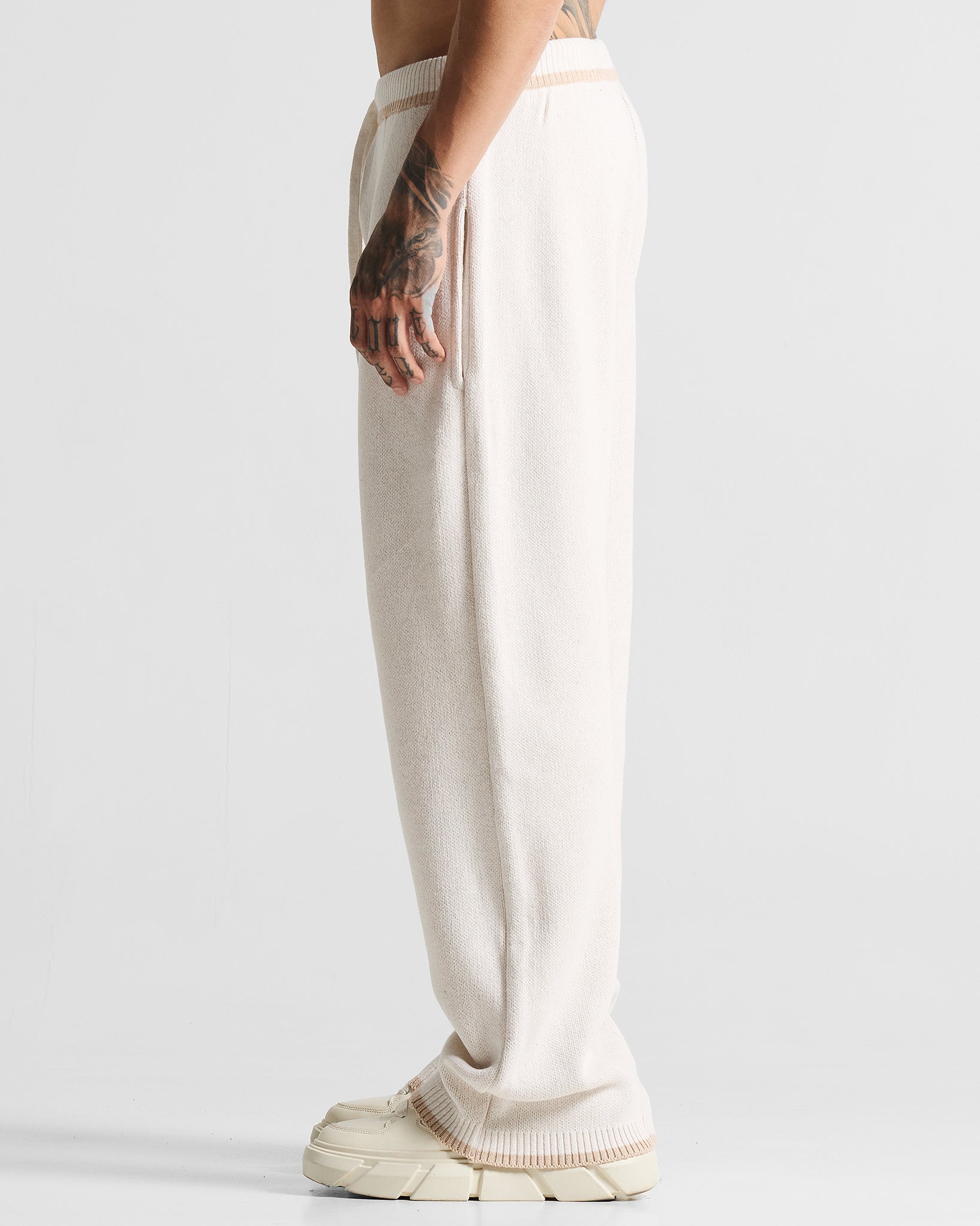 Knit Sweatpant Hustler Crema