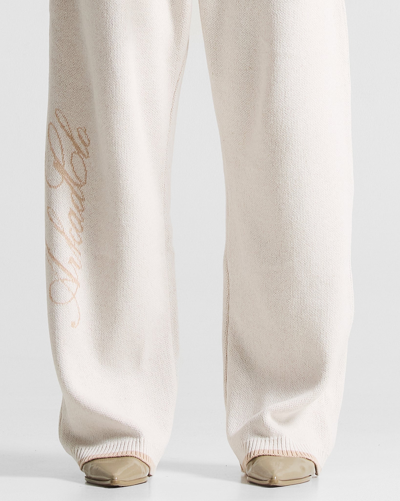 Knit Sweatpant Hustler Crema - Unisex