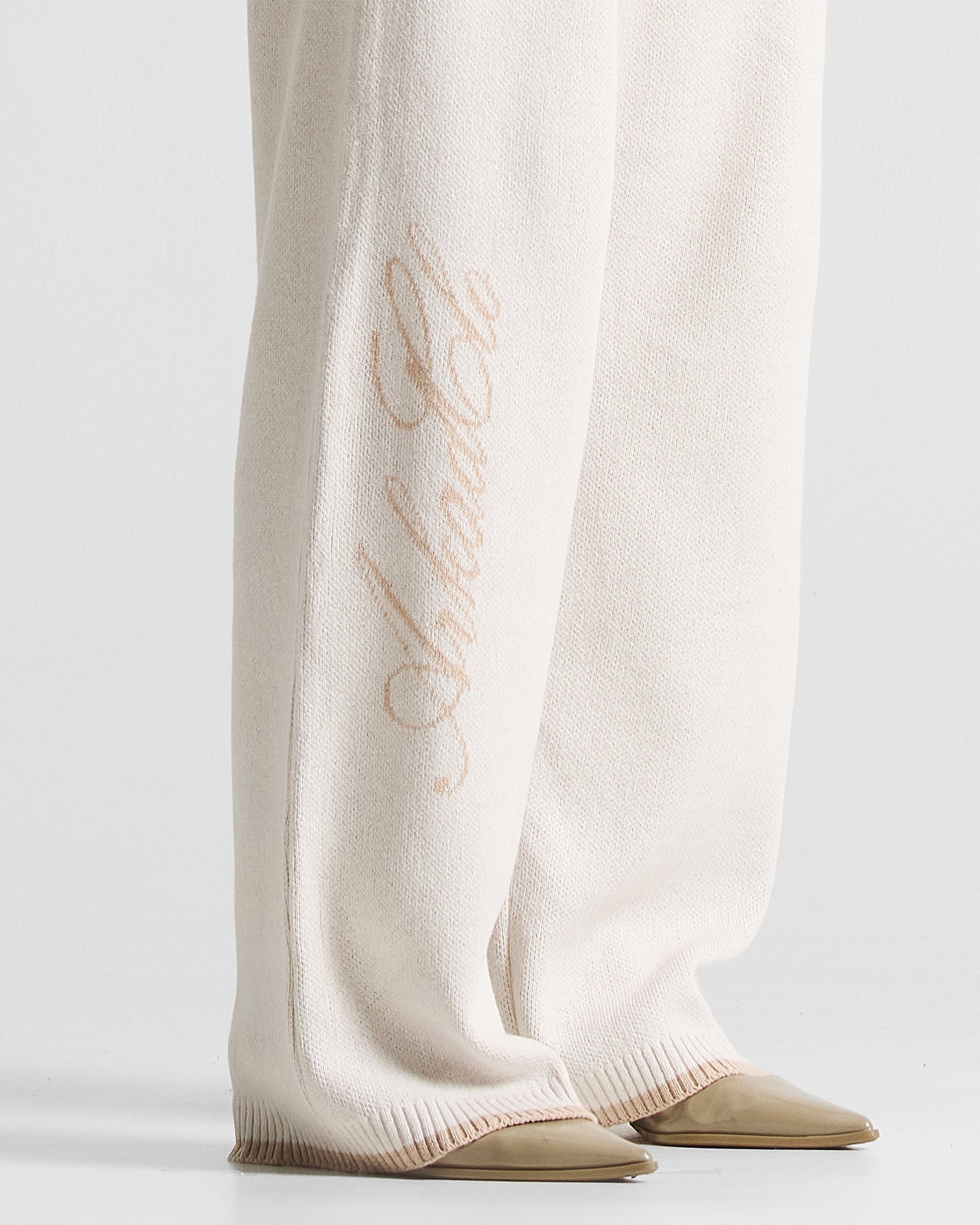 Knit Sweatpant Hustler Crema - Unisex