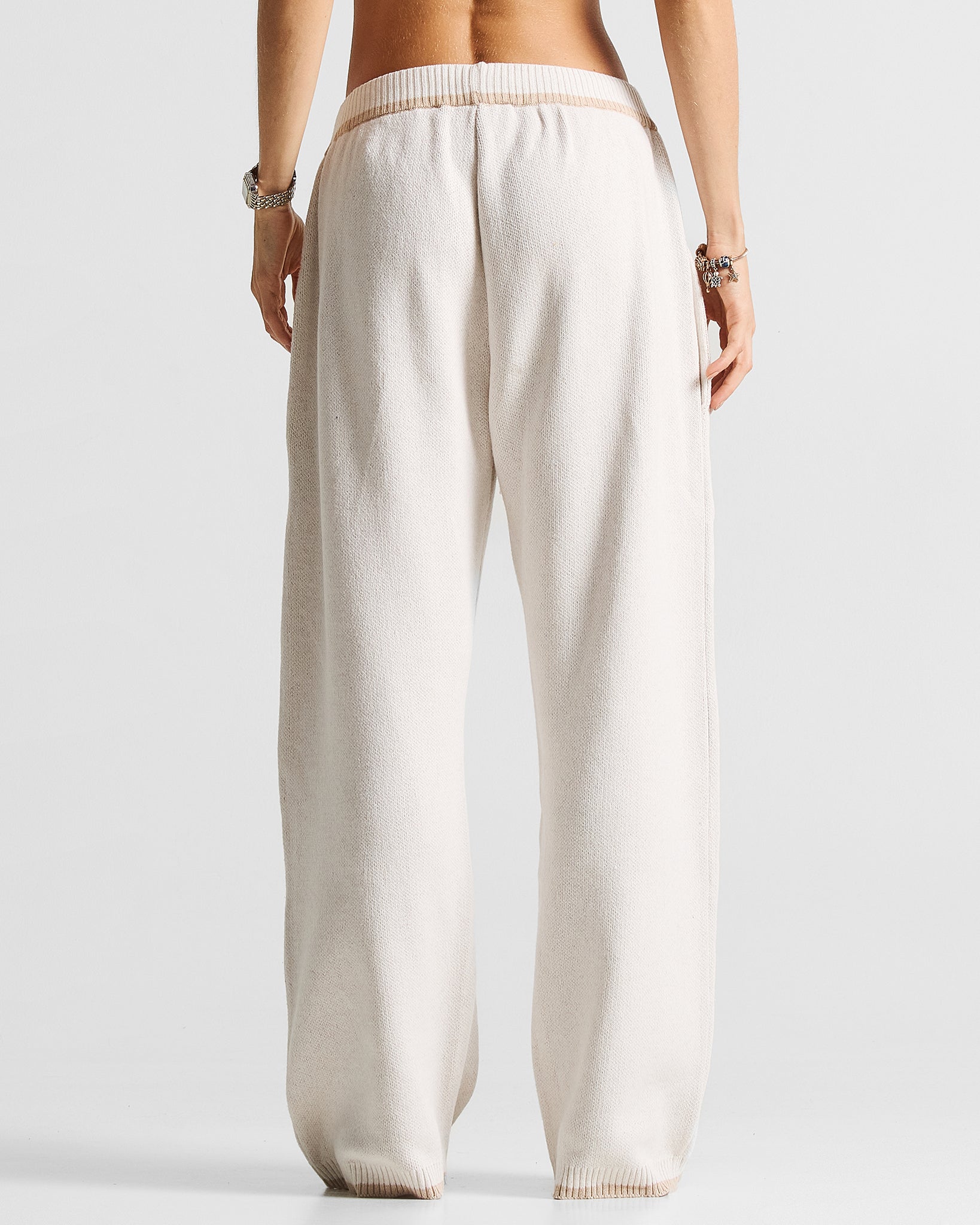 Knit Sweatpant Hustler Crema - Unisex