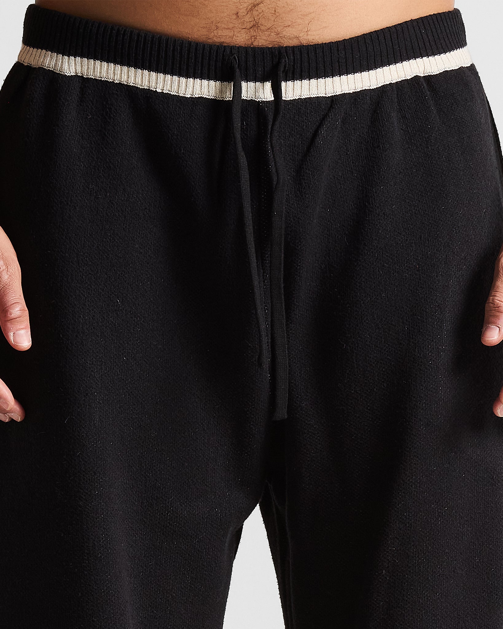 Knit Pant Hustler Negra