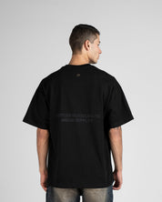 Tshirt Oversize Negra Sol