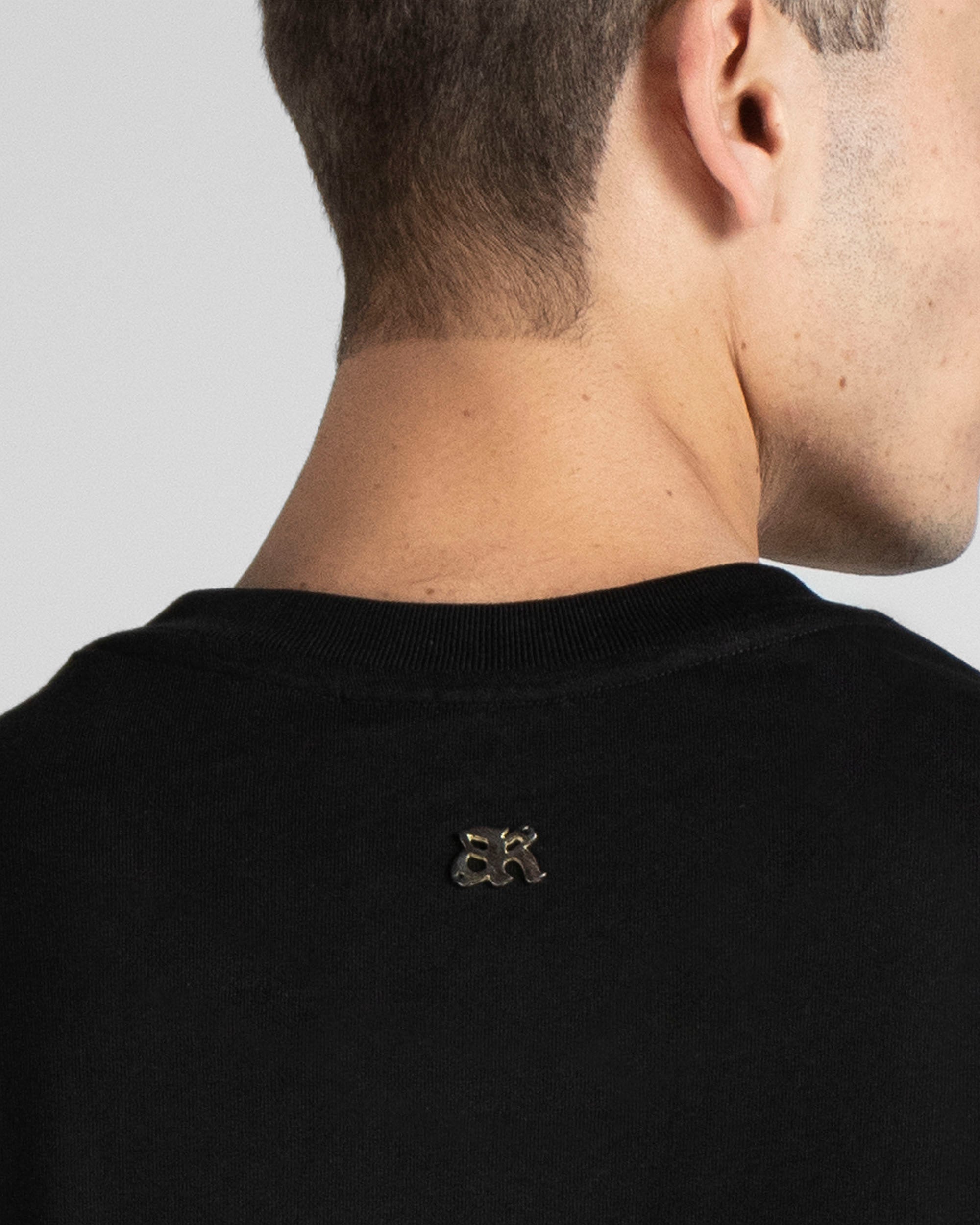 Tshirt Oversize Negra Sol