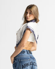 Bandana Beige Azul