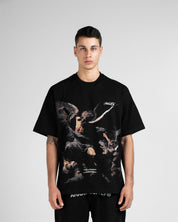 Tshirt Oversize Negra Angel