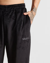 Velvet Sweatpant Negra