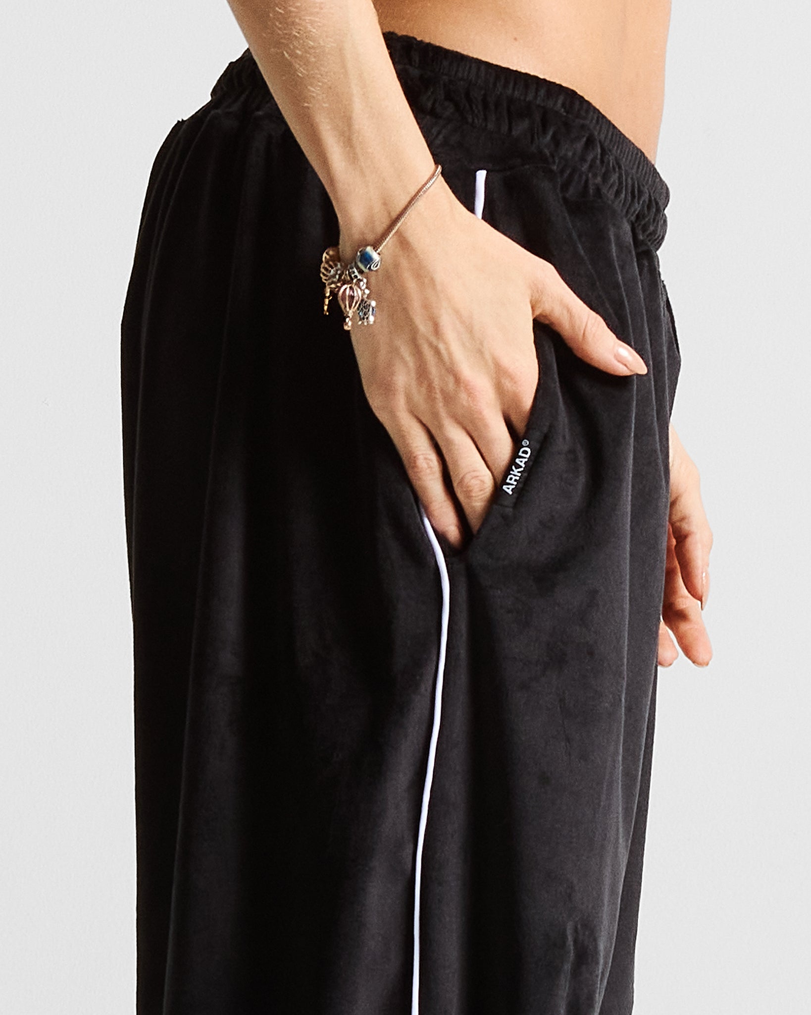 Velvet Sweatpant Negra - Unisex