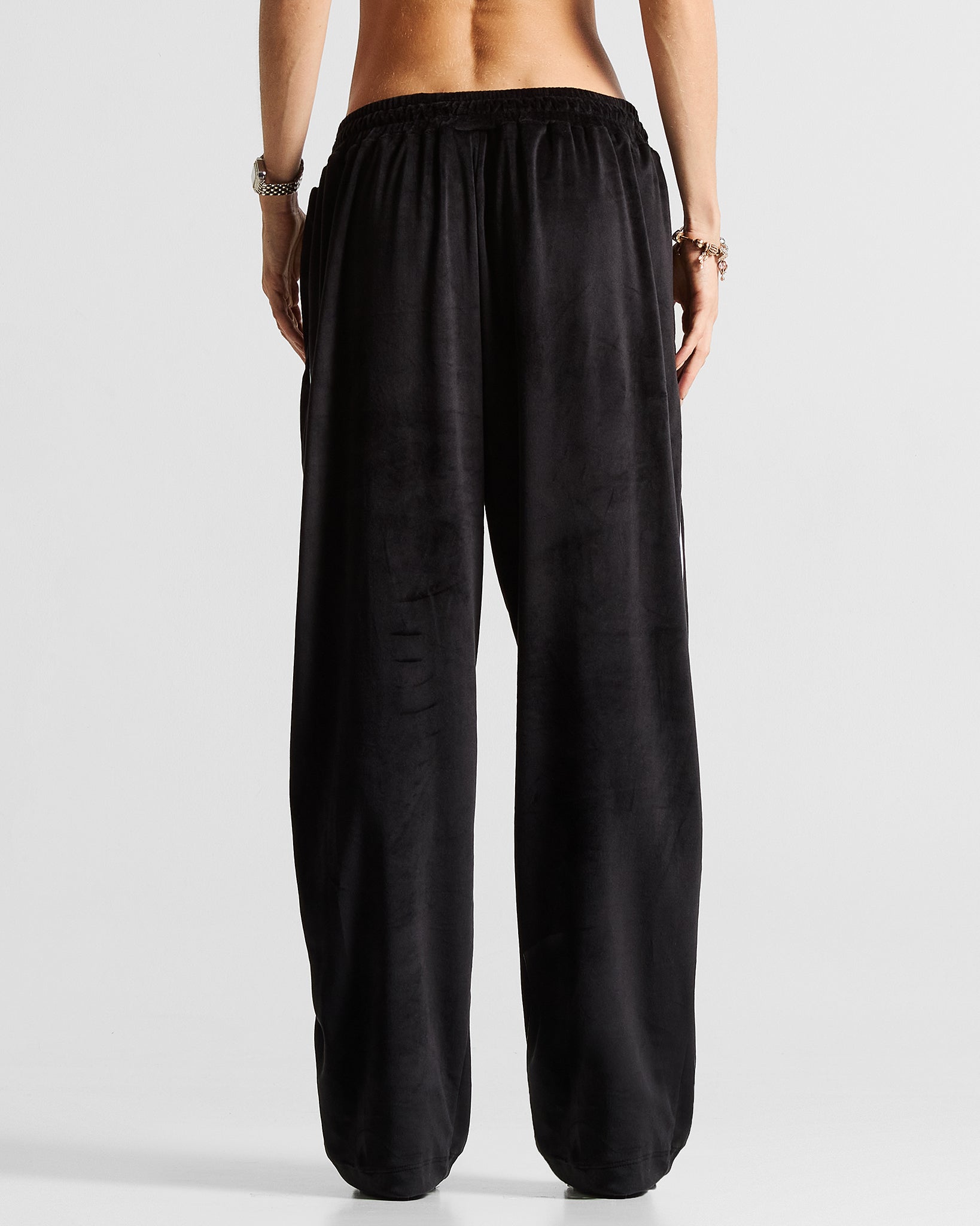 Velvet Sweatpant Negra - Unisex