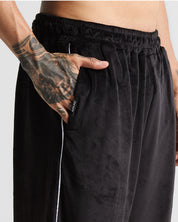 Velvet Sweatpant Negra